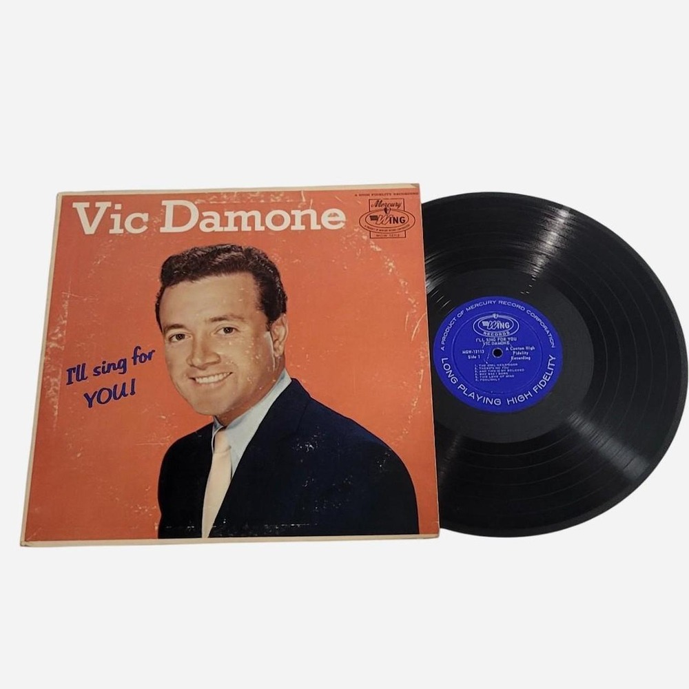 Vic Damone I'll Sing For You vinyl record